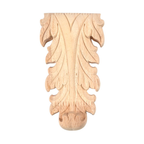 Holz Ornamente VK-370A mit dem Motiv Akanthus Blatt in drei verschiedenen Maßen
