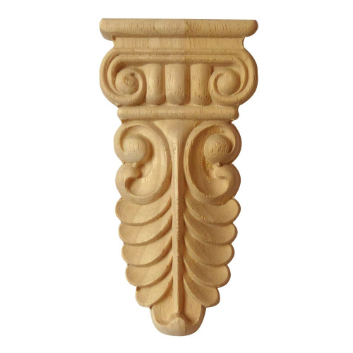 Dřevěný ornament s motivem listu Acantus