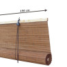 Indvendige eller udvendige bambusgardiner med levering til hjemmet på vores webshop