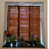 Bamboo blinds have great heat insulation, shading and looks