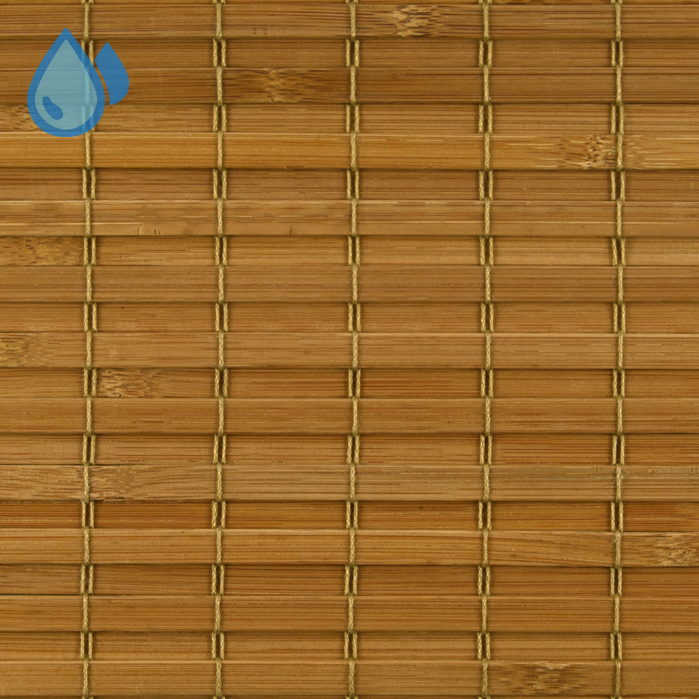 Āra bambusa žalūzijas efektīvai un dekoratīvai aizēnošanai