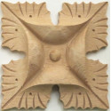Wooden carving ornament