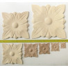 Wooden rosette of different wood types in multiple sizes