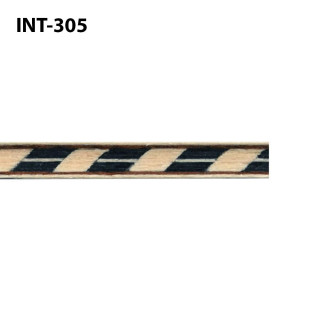 Intarsias avec rayures noires et brunes avec livraison à domicile