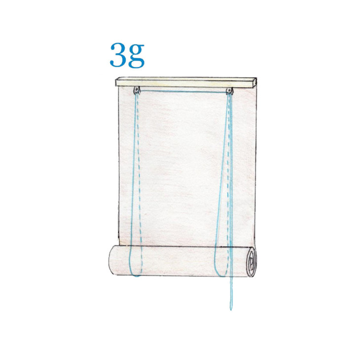 Bamboo roll up blinds with multiple types of rolling mechanisms