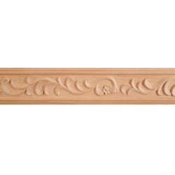 Crown moulding made of beech with home delivery on Naturtrend Shop