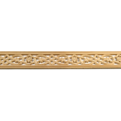 Ażurowa, dekoracyjna listwa drewniana w stylu gotyckim do odnawiania mebli