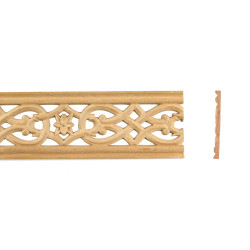 Dekoratyvinė medinė apdaila baldams restauruoti, pagaminta iš kokybiškos buko medienos