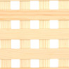 Wood lattice panels for room partition made of quality pine wood