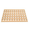 Wood lattice panels for wall went covers