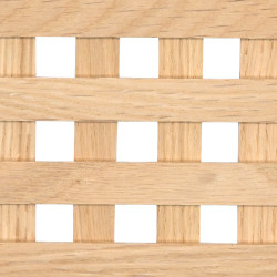 Build modern radiator covers with these beech wood lattice panels