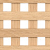 Wood trellis panel made of oak
