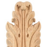 Dřevený ornament s motivem listu Acantus