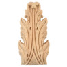 Holz Ornament VK-370B mit Akanthus wird aus exotischem Holz hergestellt
