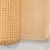 Cane webbing sheets, radiator cover material