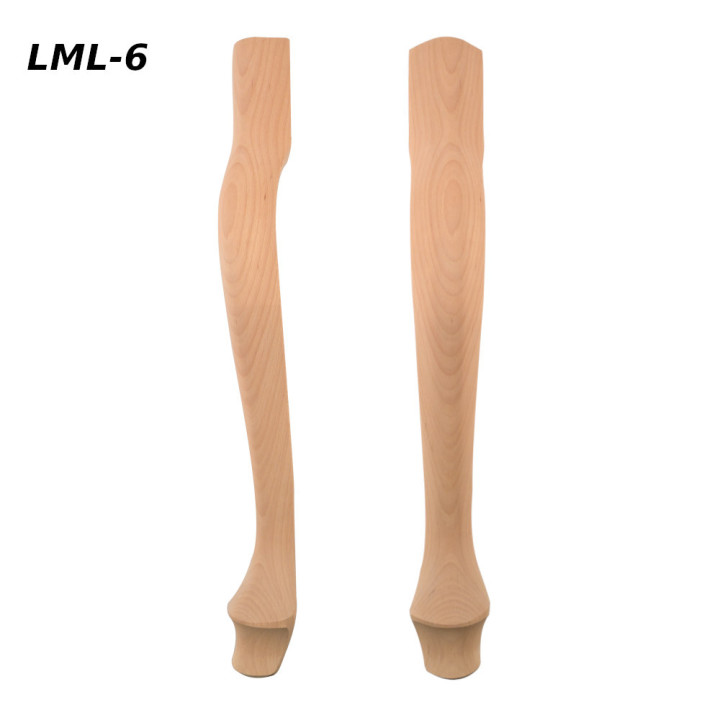 Patas cabriolé para mesas, sillas, armarios