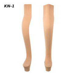 Wooden table legs available with home delivery on Naturtrend Shop