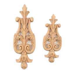 Holz Ornament ist ein charakteristisches Element an Holz Möbeln