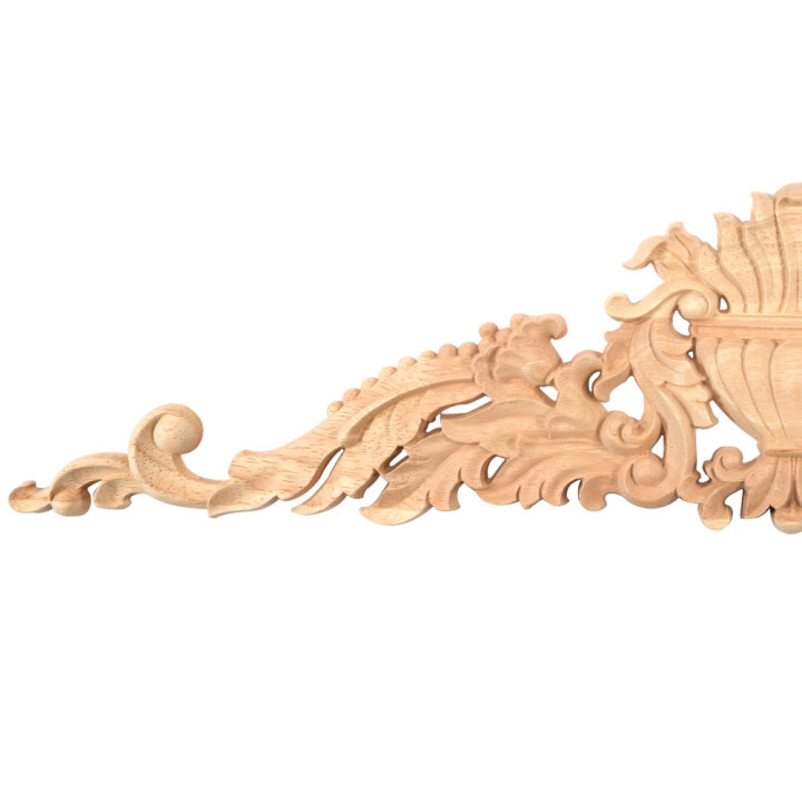 Fronton en bois motif calice pour menuisiers ou bricoleurs
