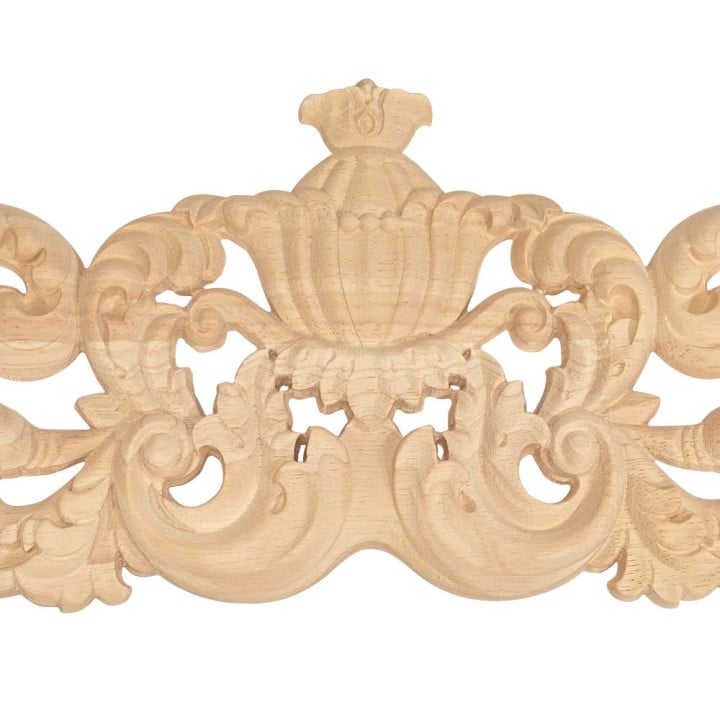 Gesneden meubeldecoratie, bijvoorbeeld voor het maken van keukenmeubels.