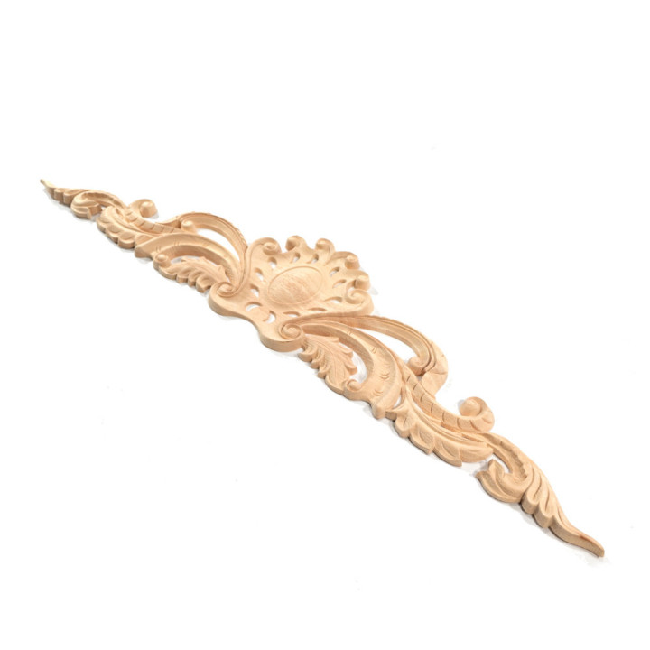 Ziergiebel Holz Ornamentik mit Akanthusblatt Motiv