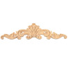Decorative wooden mouldings, wooden ornaments with tulip carvings