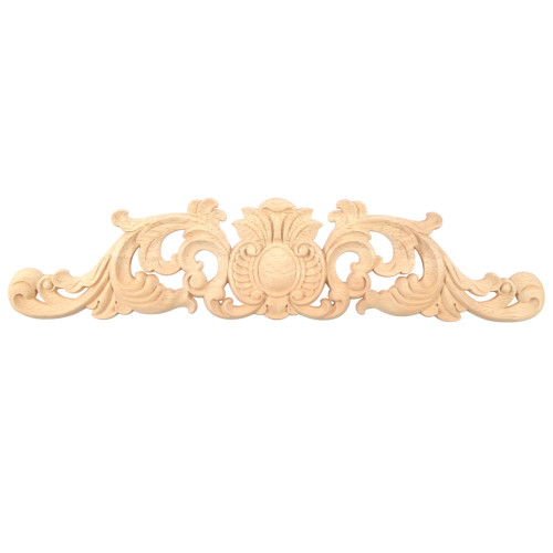 Cabinet mouldings carved of exotic rubber wood