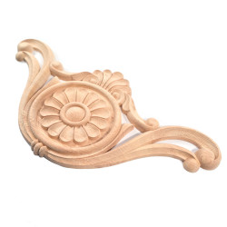 Decorative wooden mouldings made of exotic wood