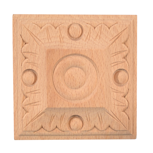 Square wooden carvings, furniture moulding