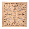 Acanthus leaf carving made of natural, quality wood