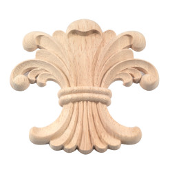 Wood appliques in multiple sizes with home delivery