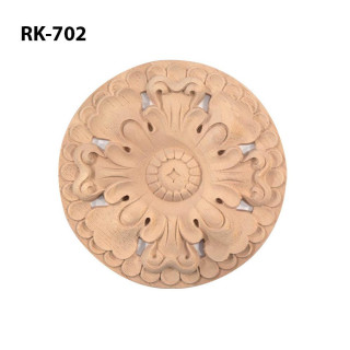 Fiore da intaglio in legno esotico con consegna a domicilio