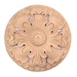 Wood carving flower of exotic wood with home delivery