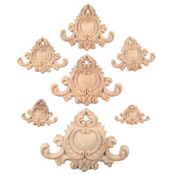 Decorative mouldings for furniture in multiple sizes
