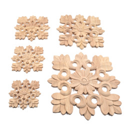 Wooden carvings for corner decorations, exotic wood