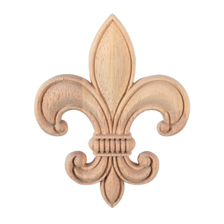 Ampia scelta di intagli su legno con motif fleur de lis