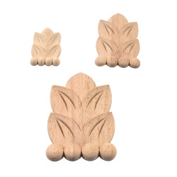 Wooden ornaments available in multiple sizes