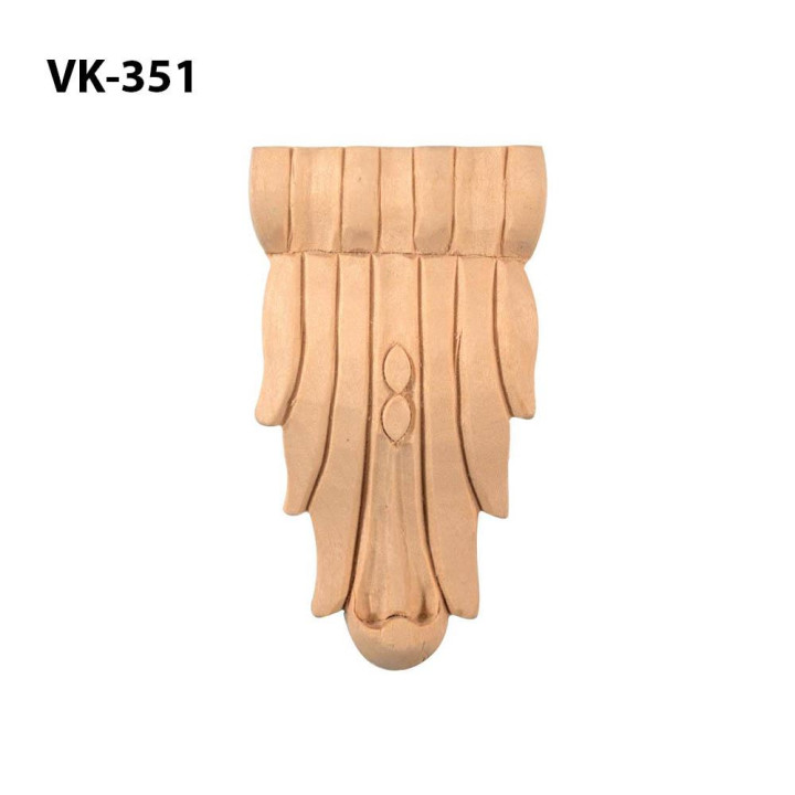 Holzverzierungen VK-351, Säulen Kapitelle stehen im Angebot des Naturtrend Restaurierungsshops