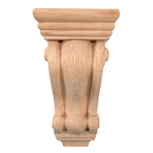 Decorative wooden corbels of exotic natural wood