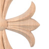 Дървени дърворезби във формата на цветя фльор дьо лис, модел на френска лилия