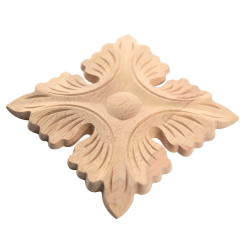Rubber wood decorative onlays with home delivery