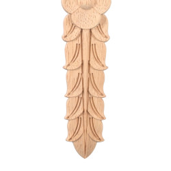 Rovný drevený ornament