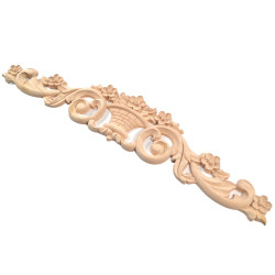 Carved wooden appliques for furniture of exotic wood