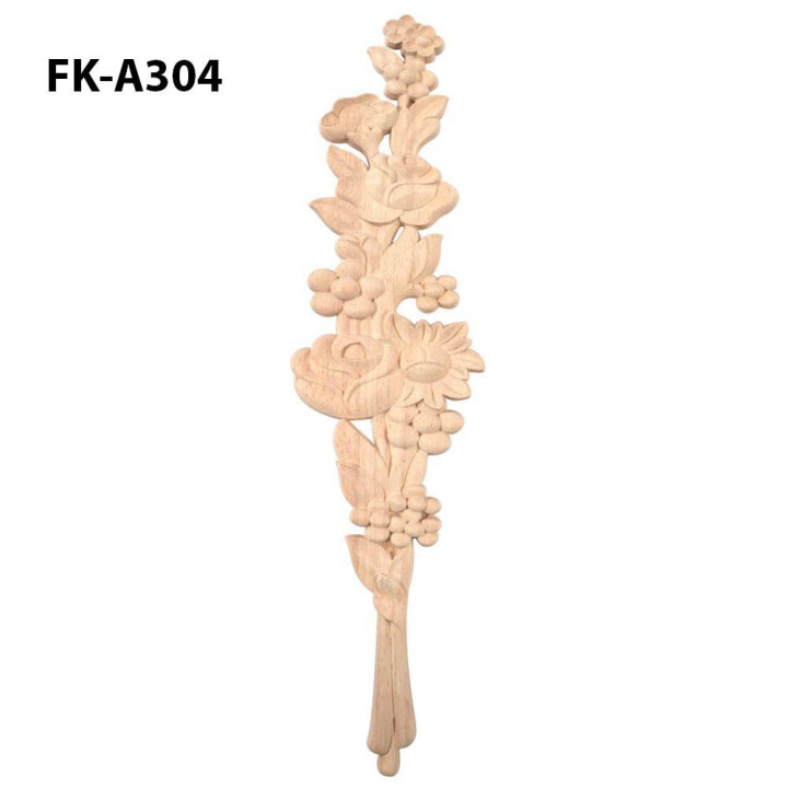 Dois tamanhos diferentes estão disponíveis para estas onlays de madeira