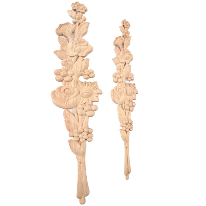 Tallado en madera de flores con entrega a domicilio