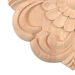 Im Naturtrend Holzschnitzereien Online Shop werden Holzrosetten gedrechselt, unbehandelt angeboten