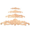 Decorative wooden rosette for furniture or door panels