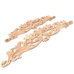 Wooden mouldings carved of quality exotic wood