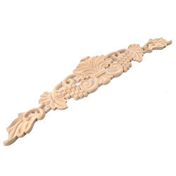 Sculpture bois longue à grappe de raisin