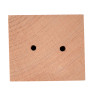 A bükk fa bútorláb színre festhető és lakkozható.